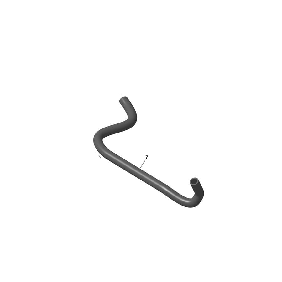 Tubo acqua di raffreddamento DIN 7341108/720MM
