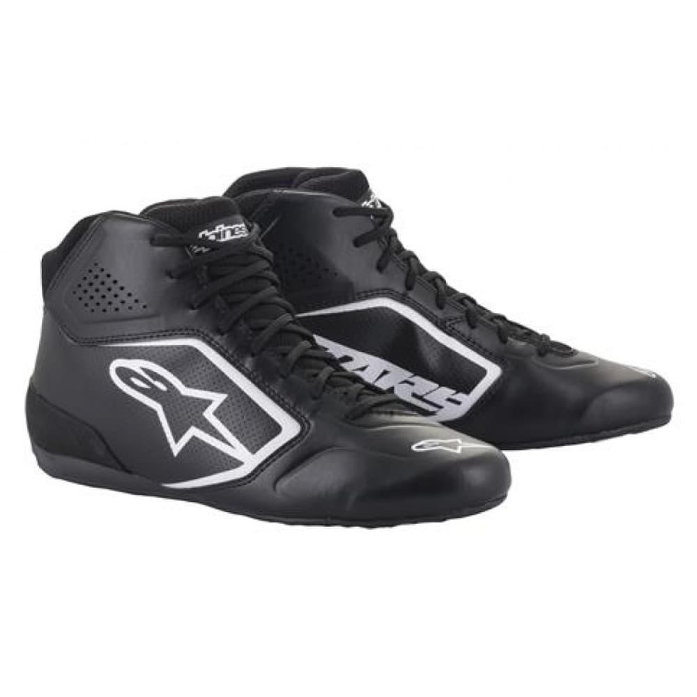 TECH-1 K START V2 SHOES BLACK WHITE ALPINESTARS 41-es