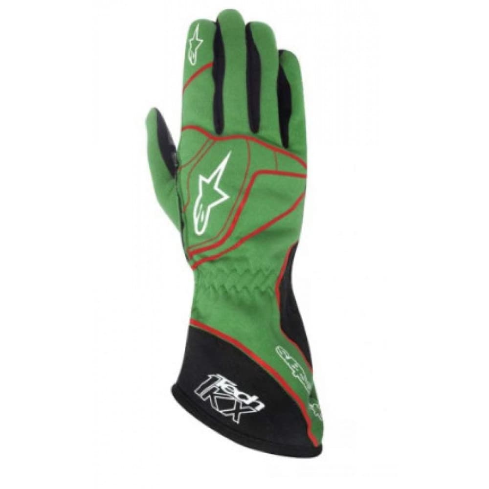 Tech 1 KZ guanto verde-nero S
