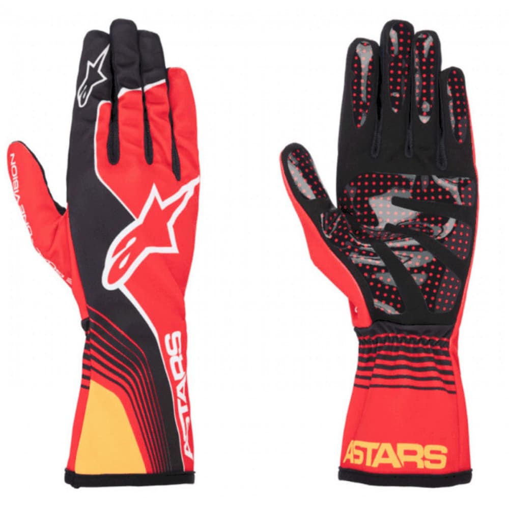 2023 TECH0 K RACE V2 GLOVES ROSSO MANDARINO S