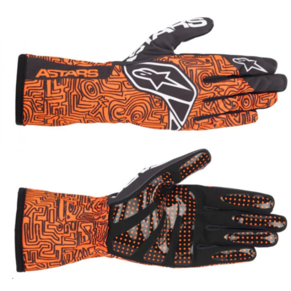 2023 TECH0 K RACE V2 GLOVES ORANGE FLUO L