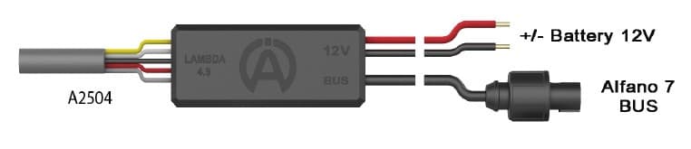 Ventilsensor Auspuff für ALFANO7