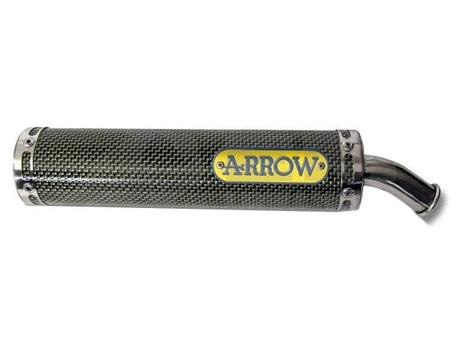 Silenziatore scarico Arrow Racing (Minarelli AM6 - Aprilia RS / Tuono - carbonio)