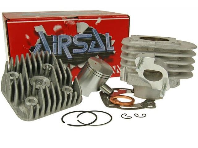 Airsal T6-Racing 50ccm Aluminium Zylinderkit (CPI / Keeway - 12mm)