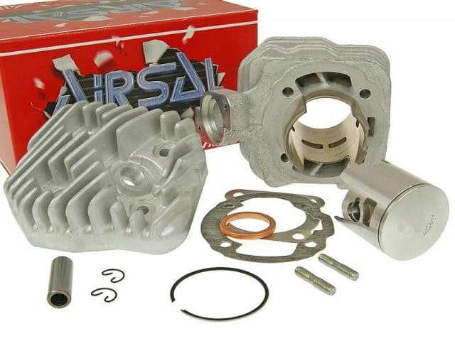 Airsal T6-Racing 70ccm-es alumínium hengerszett (Állóhengeres Peugeot AC)