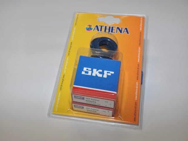 Kit cuscinetti e paraolio Athena Racing (Minarelli - gabbia metallica - C4 - Corteco)