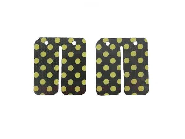 Athena Carbon-Membranblatt-Set (Liegend Minarelli / Piaggio - 0,30mm)