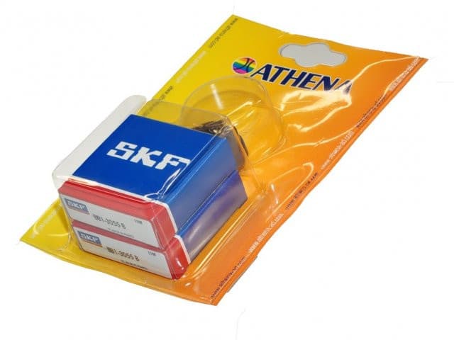 Kit cuscinetti e paraolio Athena Racing (Piaggio - gabbia metallica - C4 - Athena)