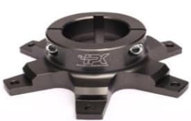 SPROCKET SUPPORT FOR Ø50MM AXLE with screws BLACK LINE