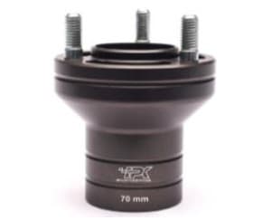 MOZZO ANTERIORE MODELLO R Ø17XL70MM ANODIZZATO