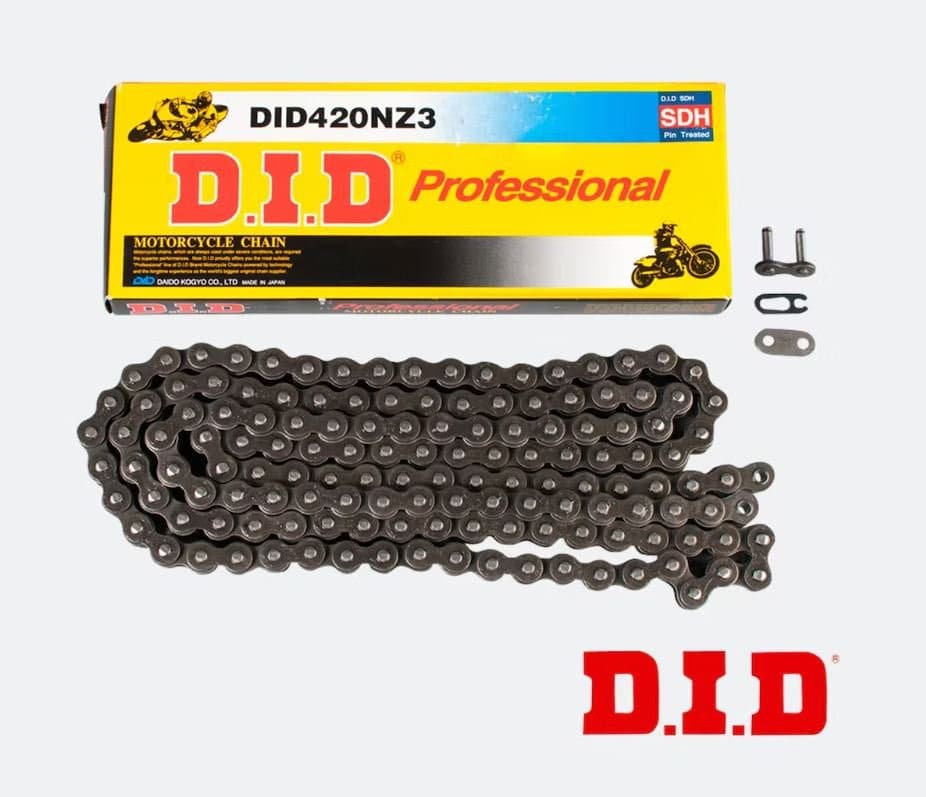 D.I.D racing drive chain (420NZ3-130 links)