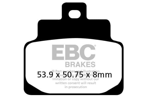 EBC Carbon fékbetét (FD234)