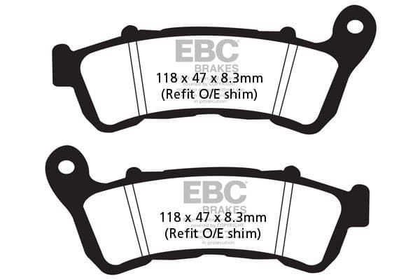 EBC Carbon fékbetét (FD344)