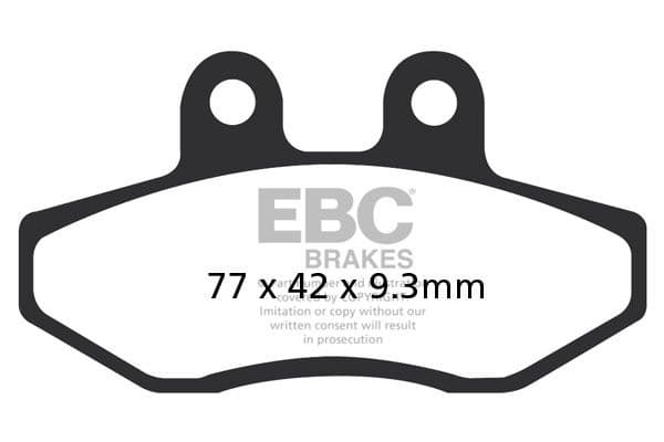 EBC Carbon fékbetét (FD342)