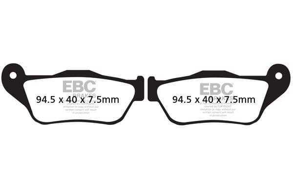 EBC Carbon fékbetét (FD355)