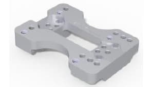 ALUMINIUM ENGINE MOUNT Ø28x92MM