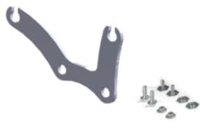 SUPPORT KIT TAG (OK) CHAIN GUARD - with screws