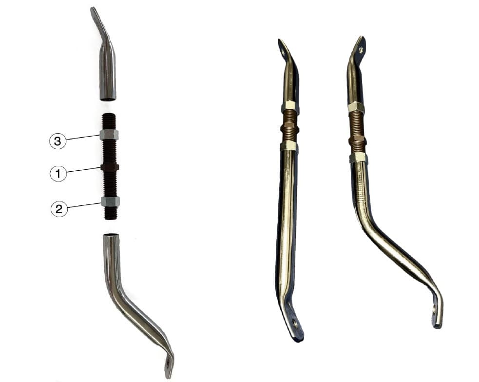 (3) ADJUSTABLE SEAT SUPPORT LEFT NUT
