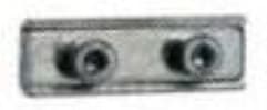 MORSETTO CAVO ACCELERATORE A 2 VITI