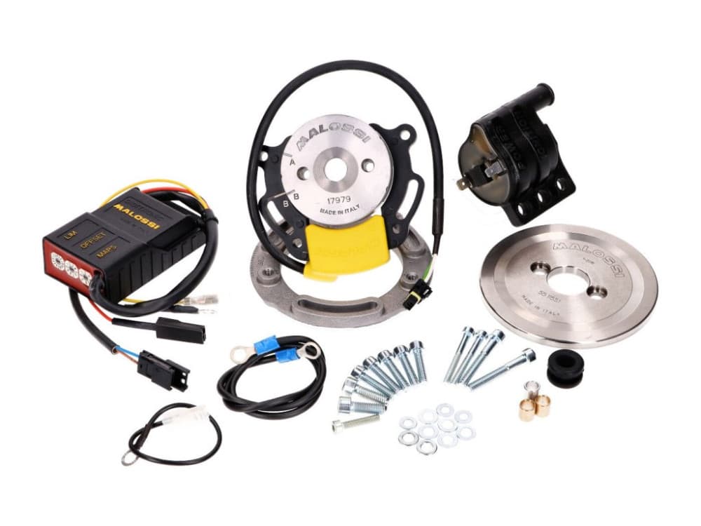 Accensione rotore interno completa Malossi MHR TEAM II (Minarelli AM - Derbi EBE/EBS - Piaggio D50B0)
