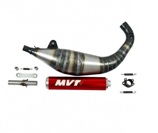 MVT SC scarico da competizione (Derbi EBE / EBS - Piaggio D50B0 - 85/100cc)