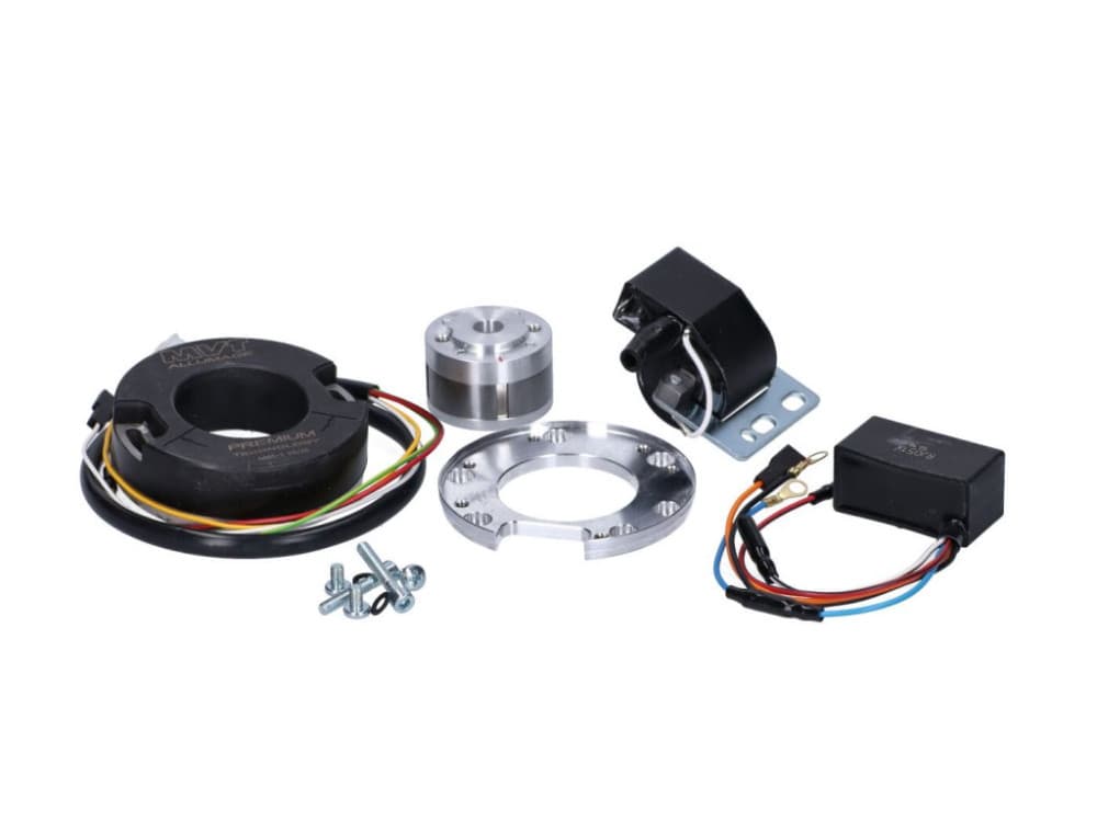 Sistema accensione completo MVT Premium (Derbi EBE / EBS - Piaggio D50B0)