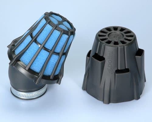 Polini Racing védőházas sportlégszűrő (Többféle kivitelben!) - 32mm / Nagy / Döntött - 30°