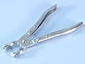 Polini pliers for iron locking clamps