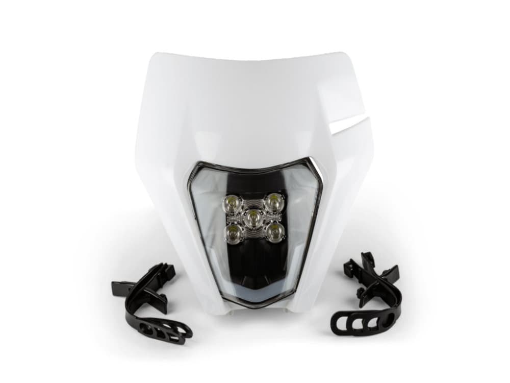 Racing Force LED Enduro cupolino faro (Universale - bianco)