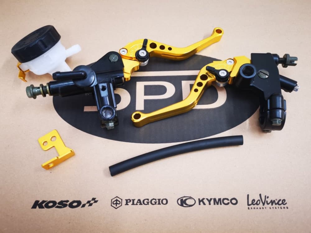 Racing Force CNC set completo leve freno e frizione (Oro)