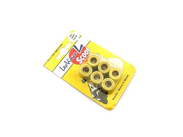 LeoVince 17x12mm-es görgőszett (Többféle súlyban!) 7,2 gr.