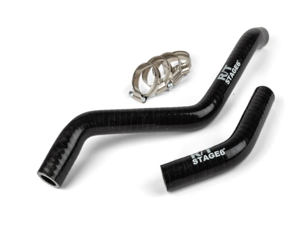 Stage6 tubo silicone raffreddamento (Aprilia RX / SX - Derbi Senda - Gilera RCR / SMT - nero)