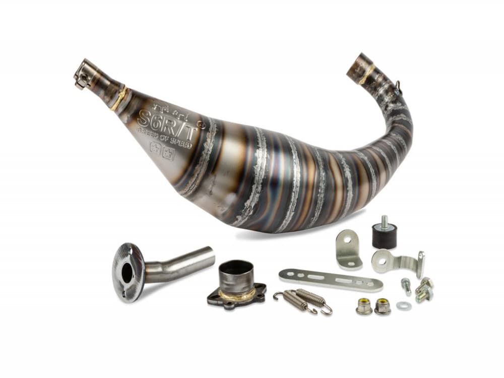 Stage6 R/T 90000cc exhaust (Derbi EBE / EBS - Piaggio D50B0 - without silencer)