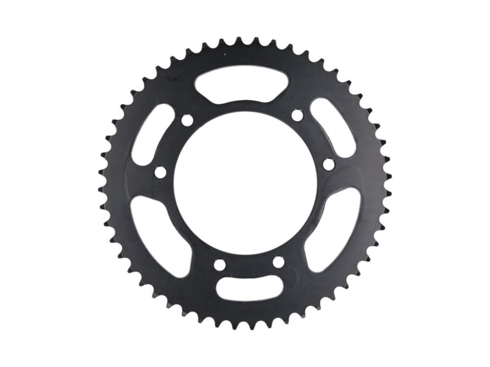 SPD Original rear sprocket (Minarelli AM / Piaggio D50B0 / Derbi EBE/EBS - 420) 52 teeth