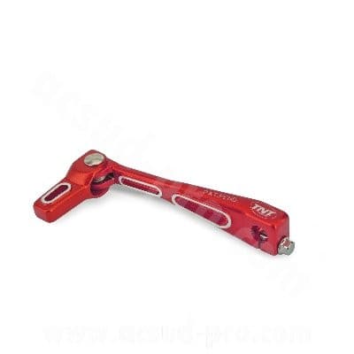 TNT Racing CNC Light leva del cambio (Derbi EBE / EBS - Piaggio D50B0 - rosso)