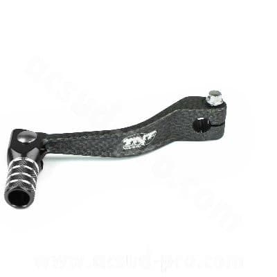 TNT Racing CNC 2 leva del cambio (Derbi EBE / EBS - Piaggio D50B0 - carbonio / nero)