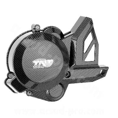 TNT Racing coperchio generatore (Piaggio D50B0 - motivo carbonio)