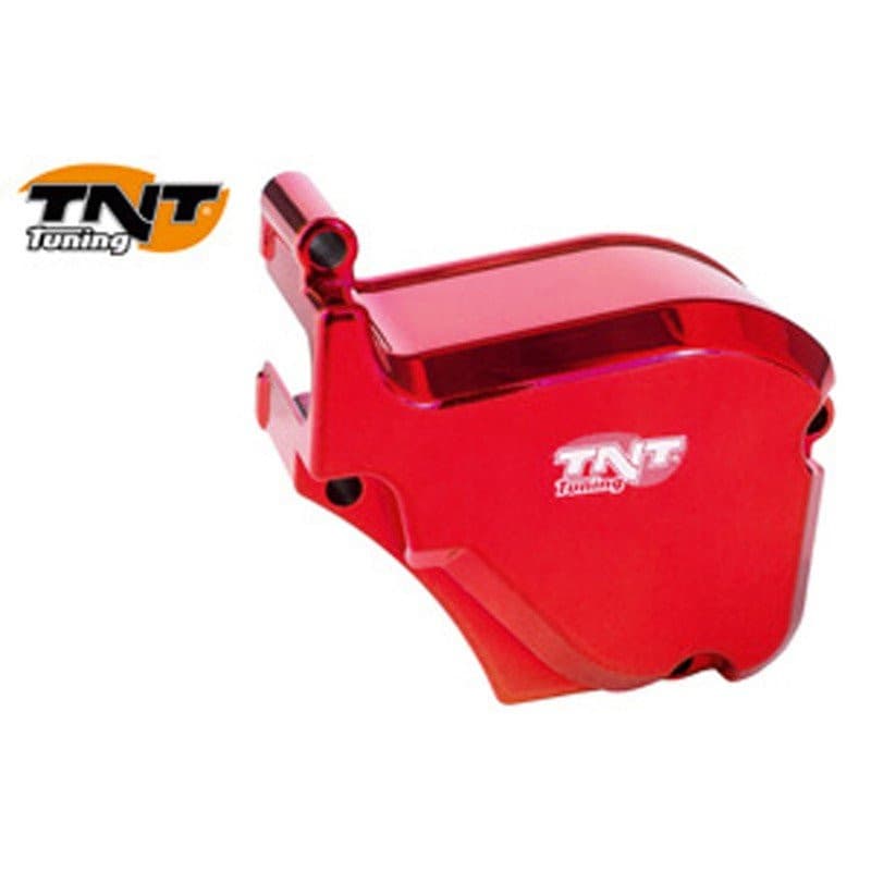 TNT Racing Ölpumpenabdeckung (Derbi EBE / EBS - Piaggio D50B0 - rot)