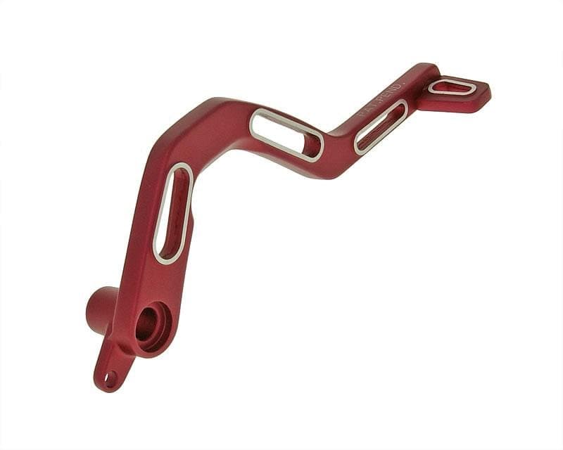 Vicma Racing pedale freno alluminio (Derbi EBE / EBS - Piaggio D50B0) rosso
