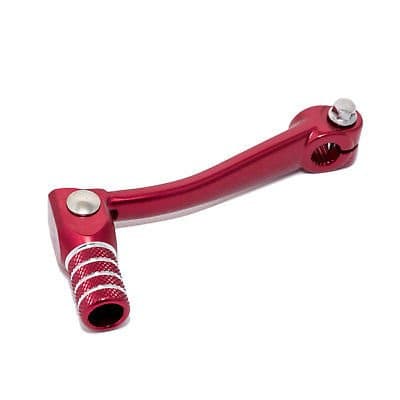 Vicma Racing Aluminium Schalthebel (Derbi EBE / EBS - Piaggio D50B0 - rot)