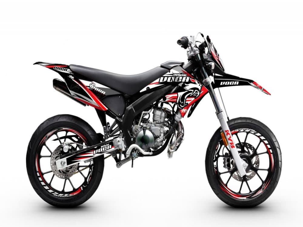 Voca Racing komplett dekorszett (Derbi Senda DRD Racing 2010-2017)
