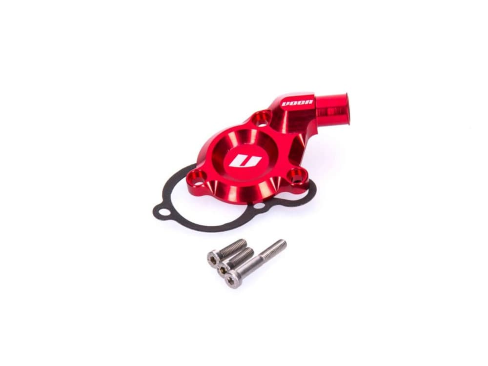 Voca Racing CNC Wasserpumpendeckel (Rot) Derbi EBE / D50B0)