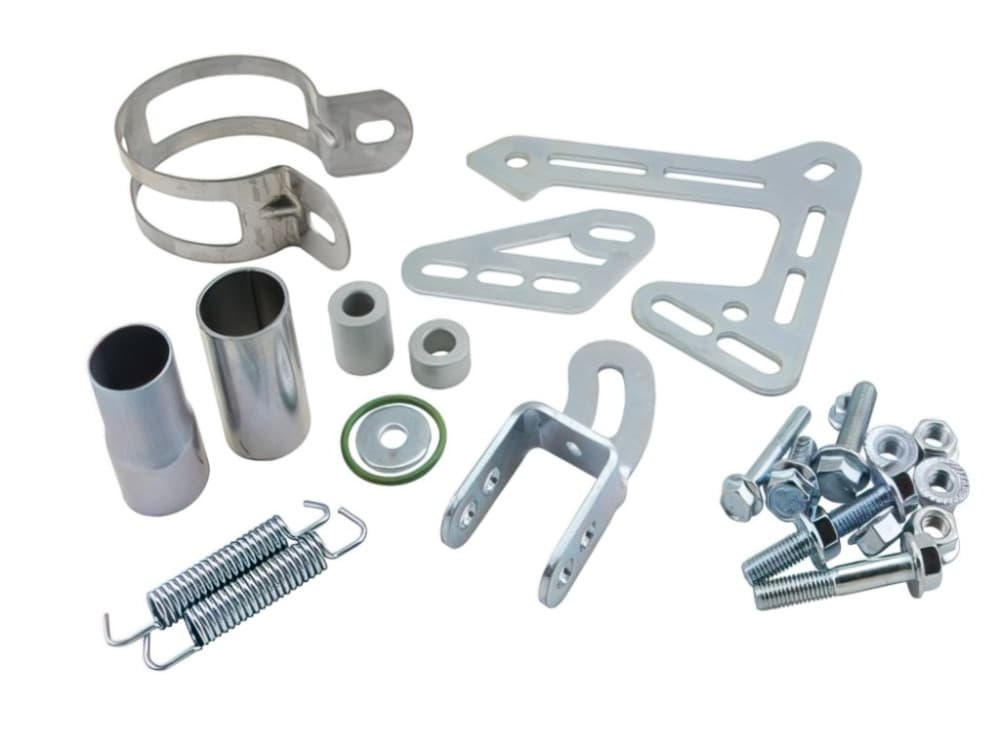 Voca Racing staffa scarico, kit di fissaggio (Rookie 50/70, Minarelli AM)