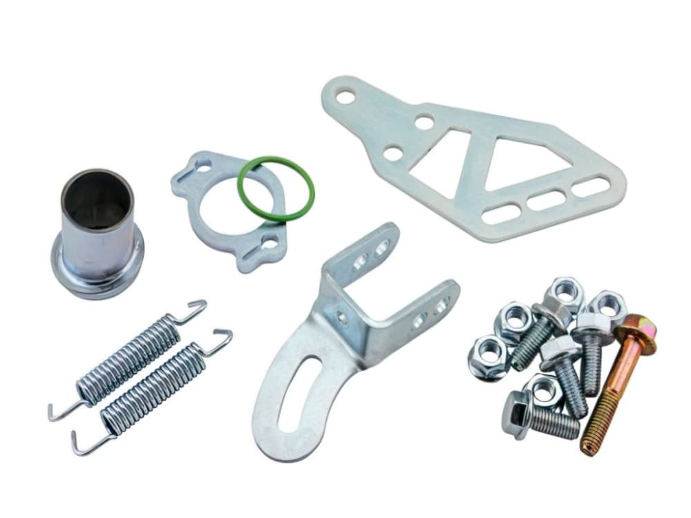 Voca Racing Auspuffhalterung, Befestigungskit (Rookie 50/70, Derbi EBE / D50B0)