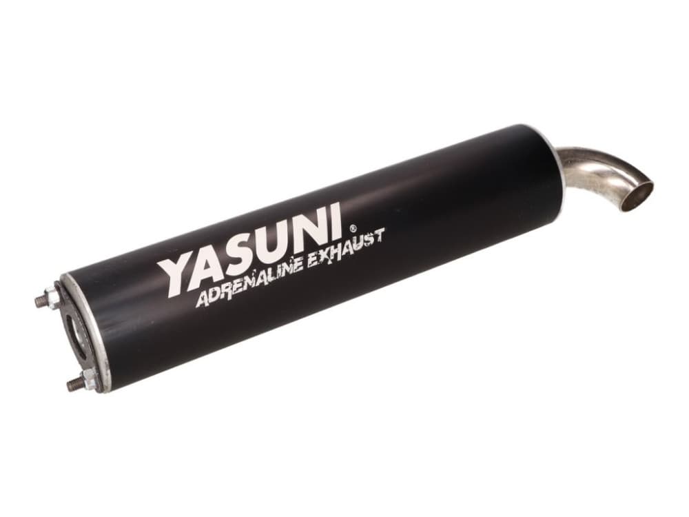 Yasuni Scooter Auspuffdämpfer (Aluminium - schwarz)